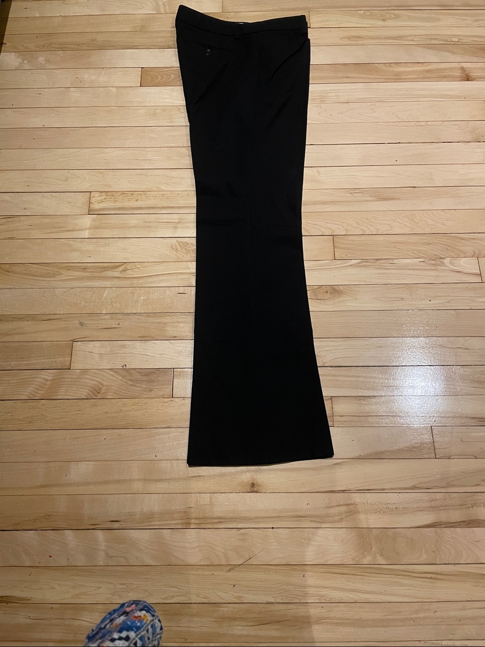 Theory Women's Straight Leg Pants in Black Size 8 - Picture 4 of 9